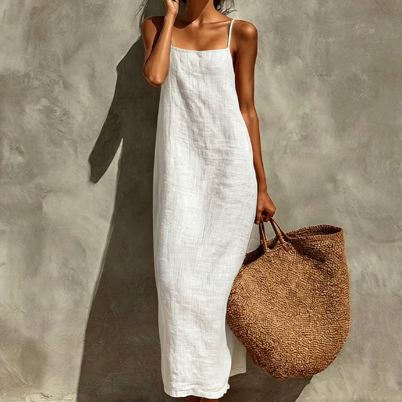 Camila | Vestido Liso de estilo Informal