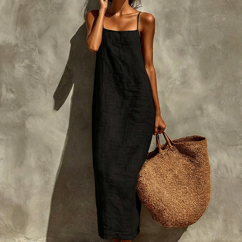 Camila | Vestido Liso de estilo Informal