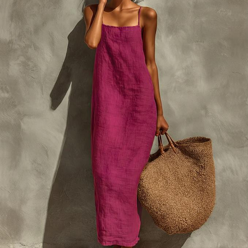 Camila | Vestido Liso de estilo Informal